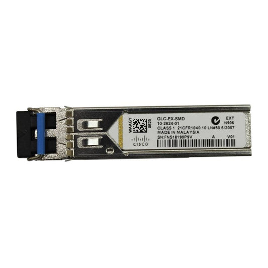 Cisco GLC-EX-SMD 1G SFP module with LC duplex connectors