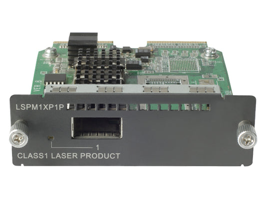 HPE JD361B 10GbE XFP expansion module for 5500 Series with green circuit board