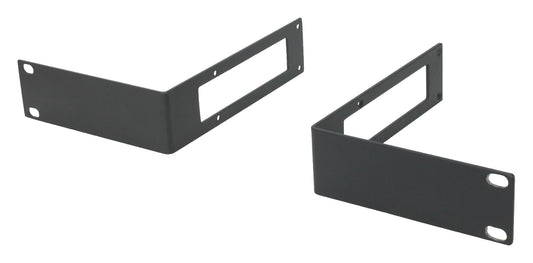 HPE JH317A 1U rack-mount kit with black metal brackets and four mounting holes