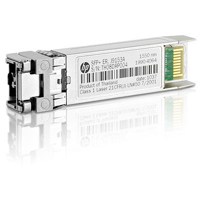 HPE J9153A | 10G SFP+ | 10GBASE-ER | 1550nm | 40km SMF | LC duplex