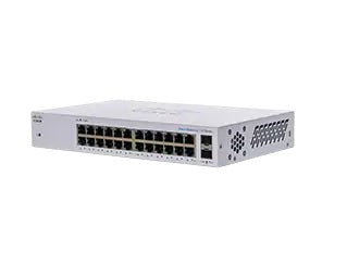 Cisco CBS110-24T-AU | Unmanaged L2 | 24x 1G RJ45, 2x 1G SFP (shared) uplinks | Non-PoE | 1U