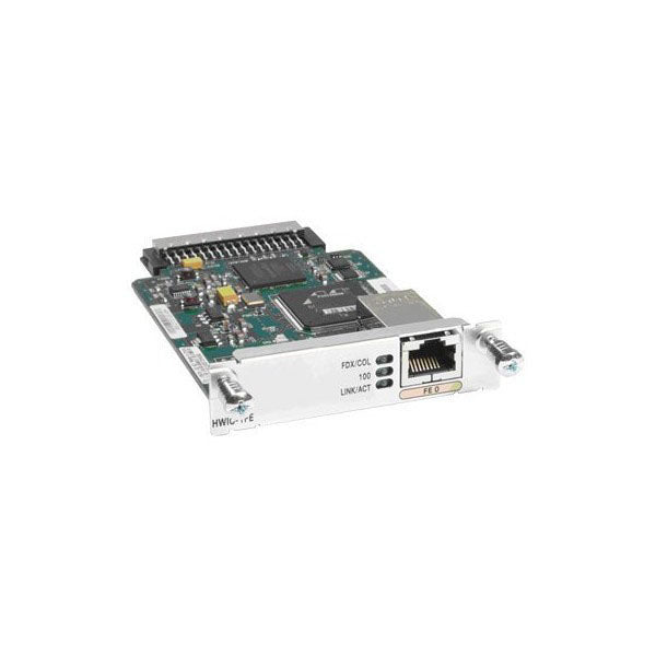 Cisco HWIC-1FE 1-port Fast Ethernet module with RJ-45 port