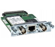 Cisco HWIC-3G-CDMA 3G WWAN card with fiber optic and RJ-45 ports