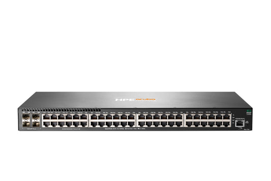Aruba JL260A | 48x 1G | non-PoE | 4x 1G SFP uplinks | L3 static/RIP, standard (no subscription)