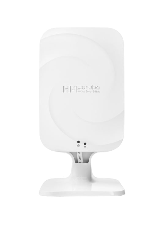 Aruba S0B61A | Wi‑Fi 6E 2x2 | Tri‑band capable (2.4/5/6 GHz) | 1x 1G uplink + 4x 1G downlink | PoE‑out (PSE) | USB | Hospitality wall‑plate | TAA