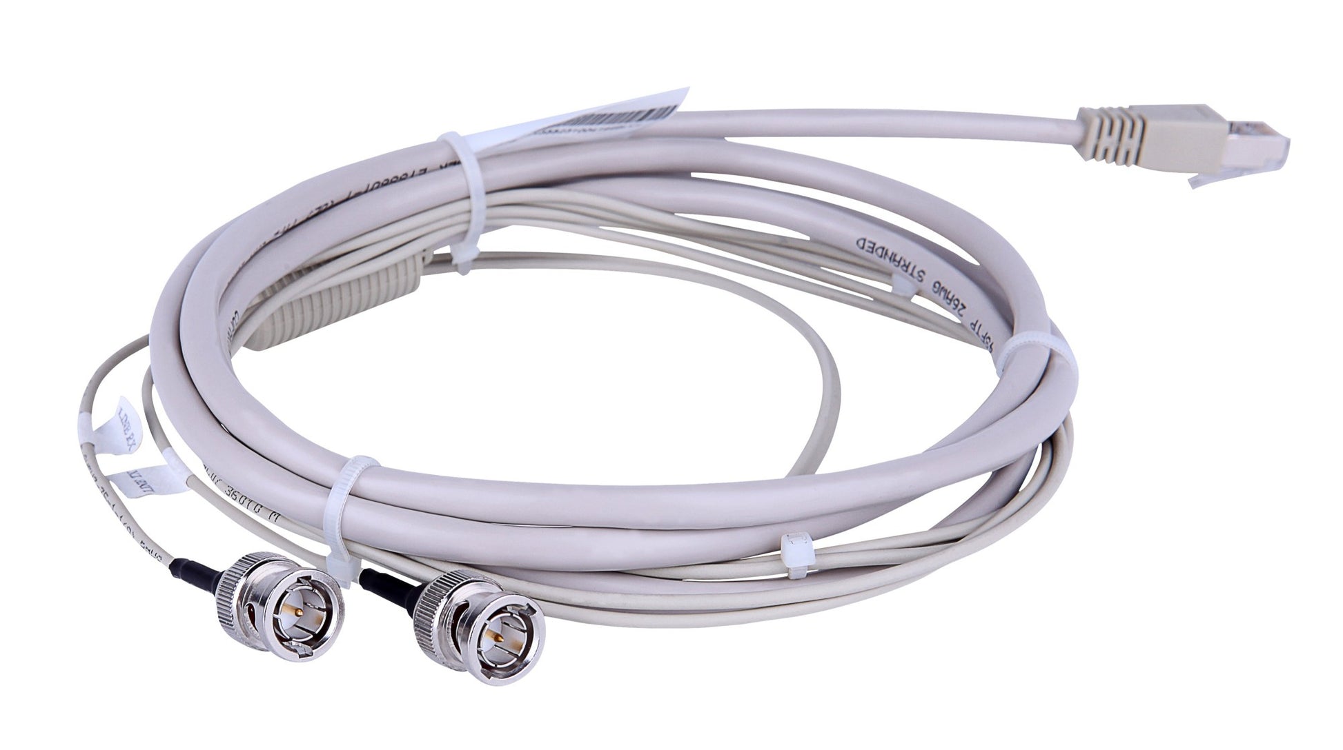 HPE JD175A E1 router cable with dual BNC 75Ω connectors, 3m