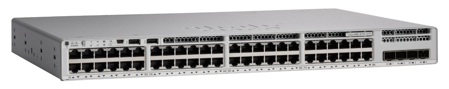 Cisco Meraki C9200L-48PL-4X-M Catalyst 9500 switch with 48x 1G PoE+ ports