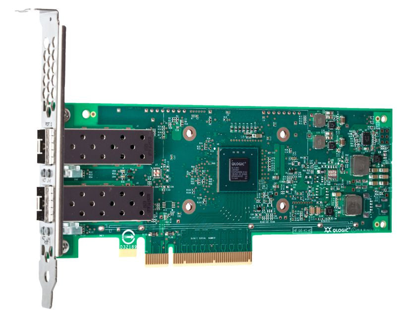 Cisco UCSC-PCIE-QD25GF dual 25GbE SFP28 NIC with green circuit board