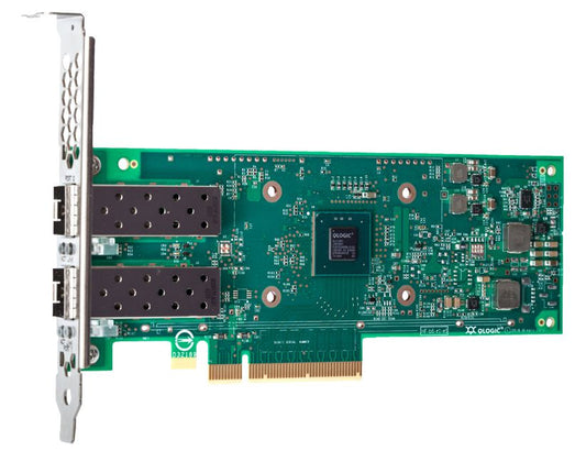 Cisco UCSC-PCIE-QD25GF dual 25GbE SFP28 NIC with green circuit board