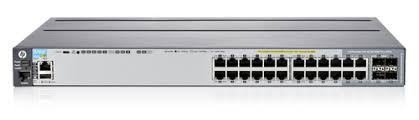 Aruba J9727A HP 2910 24-port 1G PoE+ switch with SFP uplinks