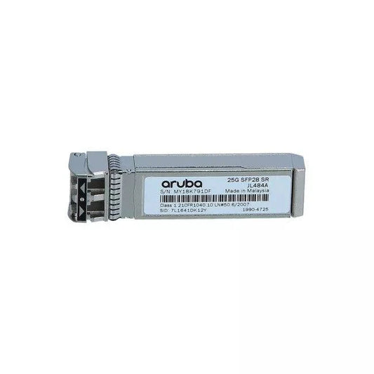 Aruba JL484A | 25G SFP28 | 25GBASE-SR | 850nm | 100m OM4 (70m OM3) | LC duplex | MMF