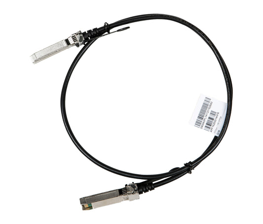 HPE JL294A 25G SFP28 DAC passive copper cable 1m black fiber optic