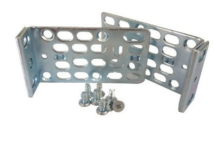 Cisco RCKMNT-1RU 1RU rackmount kit with silver metal corner bracket