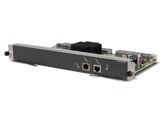 HPE JC658A black and silver G2 chassis fabric module with Ethernet ports