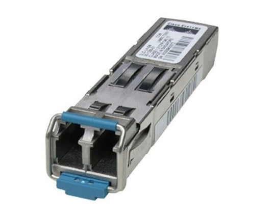 Cisco ONS-SC-155-TSOP 155Mb SFP transceiver with blue LC connectors