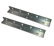 Cisco KIT-MNTG-CG-3 silver metal rack-mount bracket with screw holes