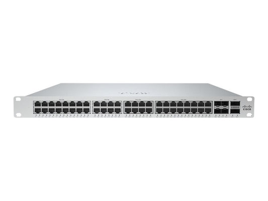 Meraki MS355-48X2-HW | 48x GE (24x mGig 1/2.5/5/10G) | UPoE (802.3bt) + PoE+ | 4x10G SFP+ + 2x40G QSFP+ uplinks | Enterprise license
