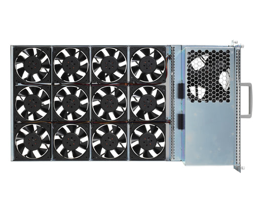 Cisco Nexus 7018 12-fan tray with black silver cooling for data centers