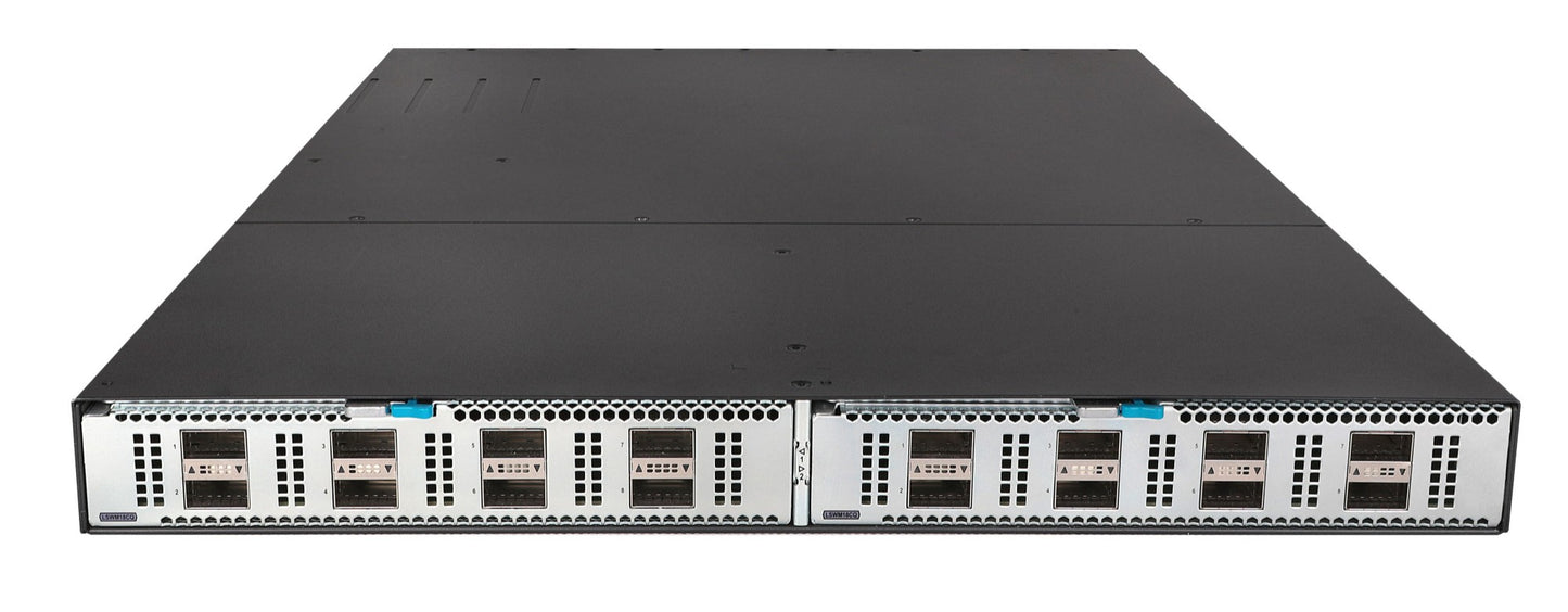 HPE JQ075A black server rack with modular connectivity ports