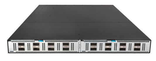 HPE JQ075A black server rack with modular connectivity ports