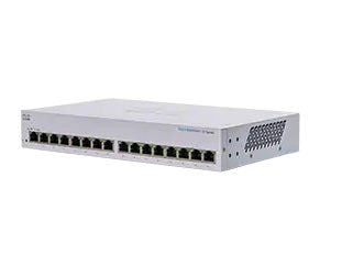 Cisco CBS110-16T-AU | 16x 1G RJ45 | non‑PoE | no SFP uplinks | unmanaged