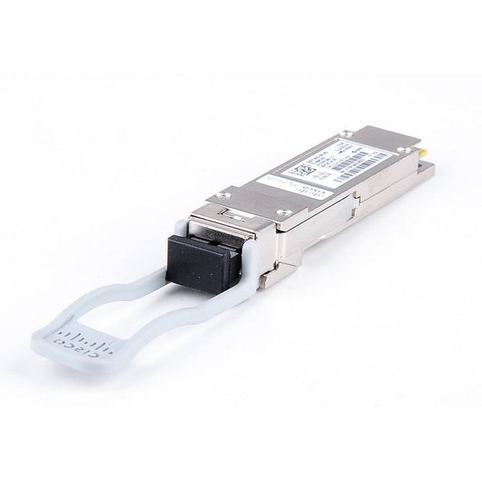 Meraki MA-QSFP-40G-SR-BD | 40G QSFP+ | 40G BiDi (SR-BD) | 850/918 nm | 100 m OM3 / 150 m OM4 | LC duplex