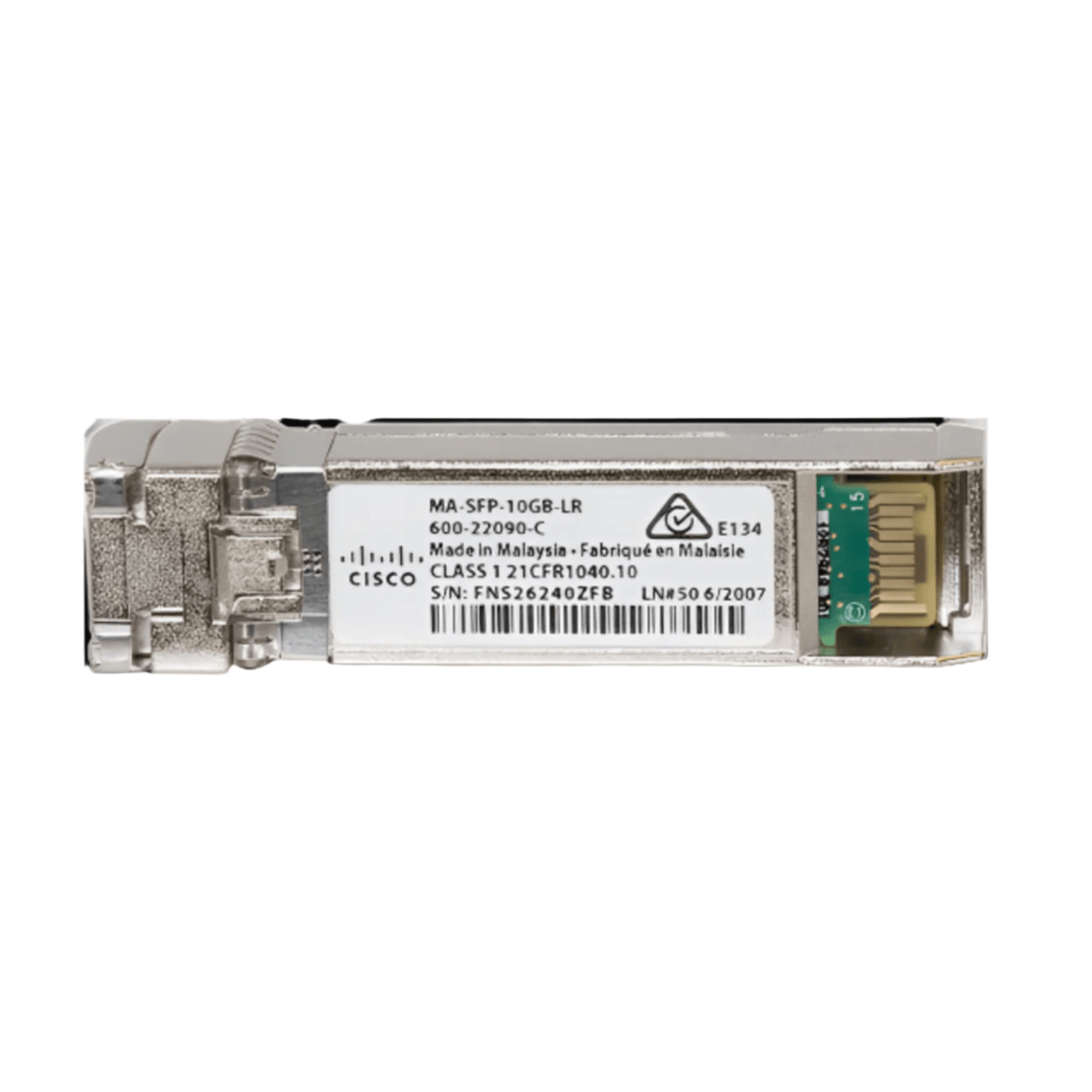 Meraki MA-SFP-10GB-LR | 10Gb SFP+ | 10GBASE-LR | 1310nm | 10km SMF | LC Duplex | DDM