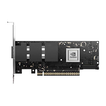 Black NVIDIA MCX75510AAS-HEAT 200Gb/s NDR IB graphics card