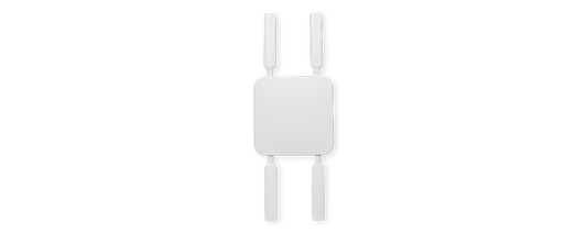 Meraki MG51E-HW | 5G NR (NSA, Sub-6) with LTE Adv Pro fallback | External antennas (MIMO) | Dual nano-SIM | RJ45 Ethernet handoff up to 2.5G | PoE+ | Cloud-managed SD-WAN