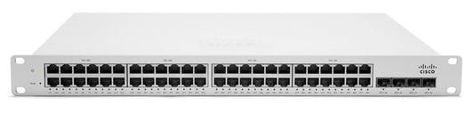 Meraki MS320-48-HW | L3 48x 1G (non-PoE), 4x 10G SFP+ uplinks, cloud-managed license: Enterprise