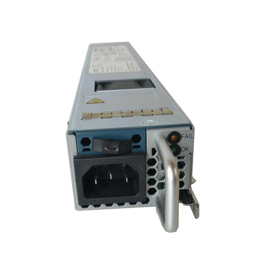Cisco NCS 1100W AC PSU with silver body, black blue accents, handle