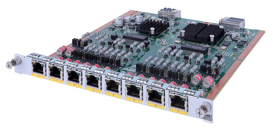 HPE JH172A | MSR HMIM: 8x E1/T1 (fractional), RJ-48C, channelized Nx64K WAN, data/voice-ready