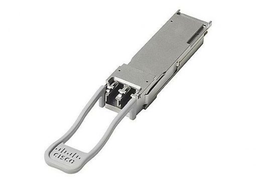 Cisco ONS-QC-16GFC-SW 16G FC QSFP+ silver NIC with dual fiber optic connectors