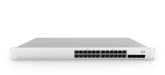 Meraki MS210-24-HW | 24x 1G access | No PoE | 4x 10G SFP+ uplinks | License: Enterprise