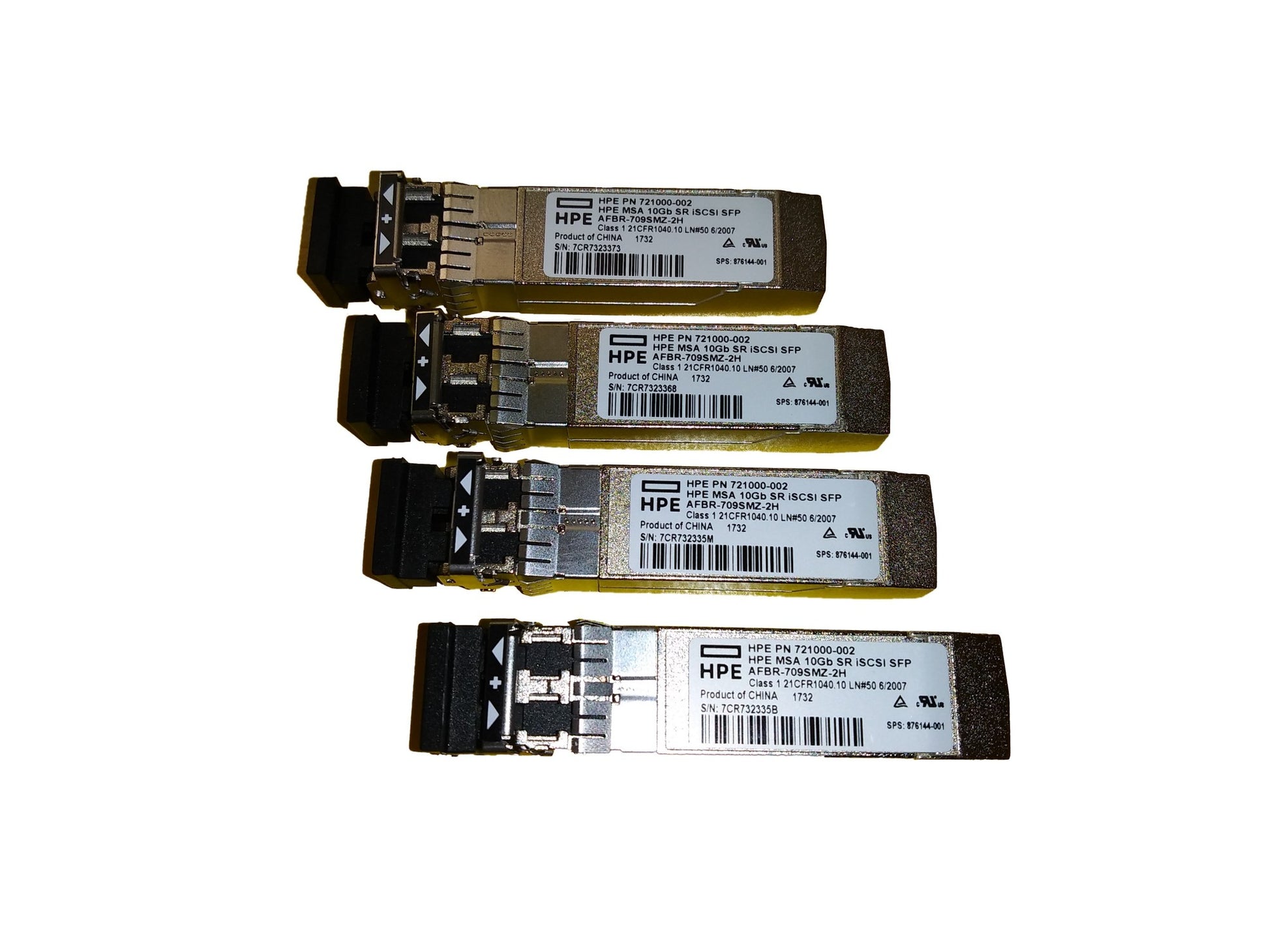 HPE C8R25B 10GBASE-SR SFP+ Transceiver Module 4-Pack