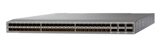 Cisco N9K-C93180YC-EX black switch with 48x 1/10/25G ports
