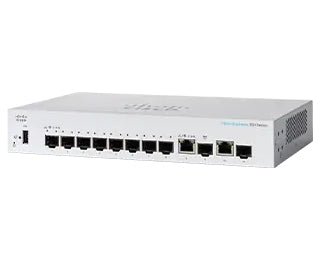 Cisco CBS350-8S-E-2G-AU | 8x1G SFP, non-PoE, 2x1G combo uplinks, L3 Lite
