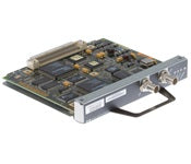 Cisco PA-A3-T3 ATM DS3 card with silver circuit board