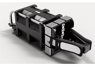 Cisco NC57-B1-FAN1-FW black silver 1RU fan tray with modern design