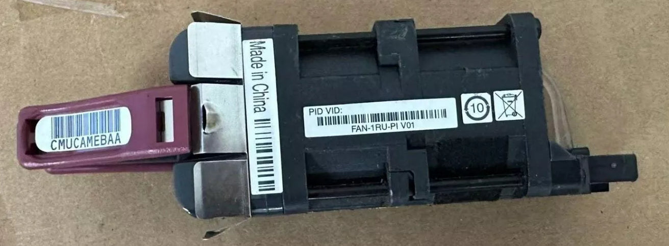 Cisco FAN-1RU-PI 1RU fan module with magenta ink cartridge, port-side intake