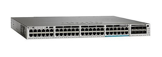 Cisco WS-C3850-12X48U-S | 48x 10/100/1000 (12x mGig 100M/1/2.5/5/10G) UPOE | modular uplinks 4x10G or 2x40G | IP Base