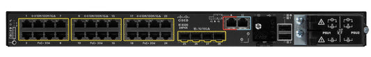 Cisco IE-9320-24P4X-A | 24x 1G PoE+ (720W), 4x 10G SFP+ uplinks, L2/L3