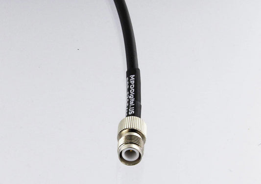 Cisco AIR-CAB020LL-R | 20 ft (6.1 m) low-loss coax, RP-TNC plug to RP-TNC jack, 50 Ω, Wi‑Fi antenna extension