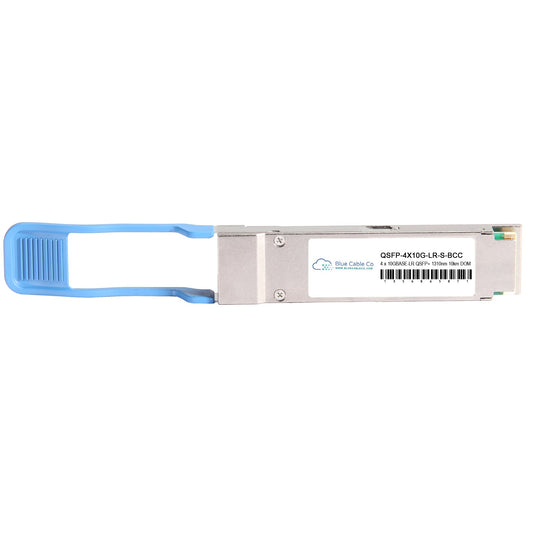 Juniper Compatible 40G QSFP-LR Breakout Transceiver Blue Connector