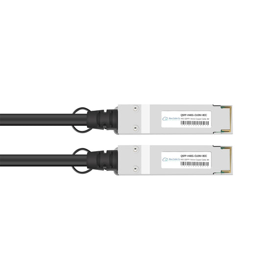 Dell Compatible 40G QSFP to QSFP Copper DAC Cable with Silver QSP-100G Module