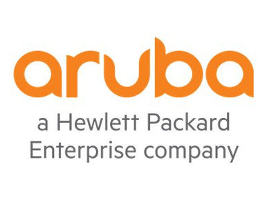 Orange Aruba logo on white background for JW109A 2-post rack mount kit