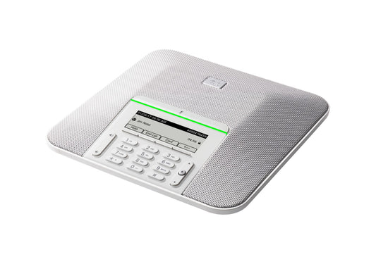 Cisco CP-7832-K9 | IP conference phone | 1 line | 3.4-in mono LCD | 360° mic coverage | 10/100 Ethernet | PoE Class 2 | full‑duplex wideband audio
