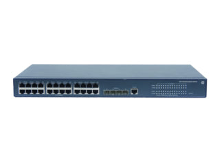 HPE JE074B 24-port 1G RJ45 L2 managed switch with 4 SFP uplinks