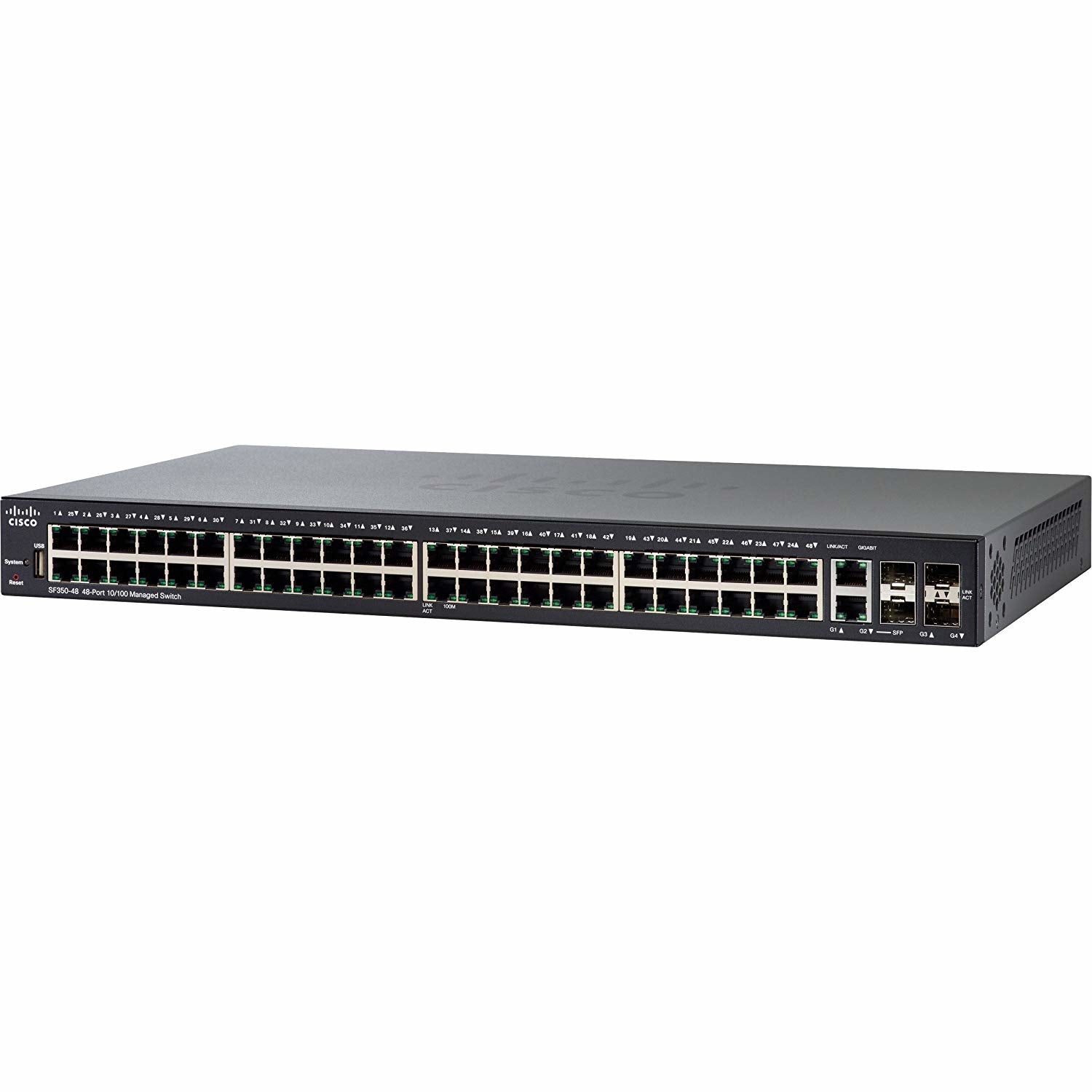 Cisco SF350-48-K9-AU 48-port Gigabit Ethernet switch