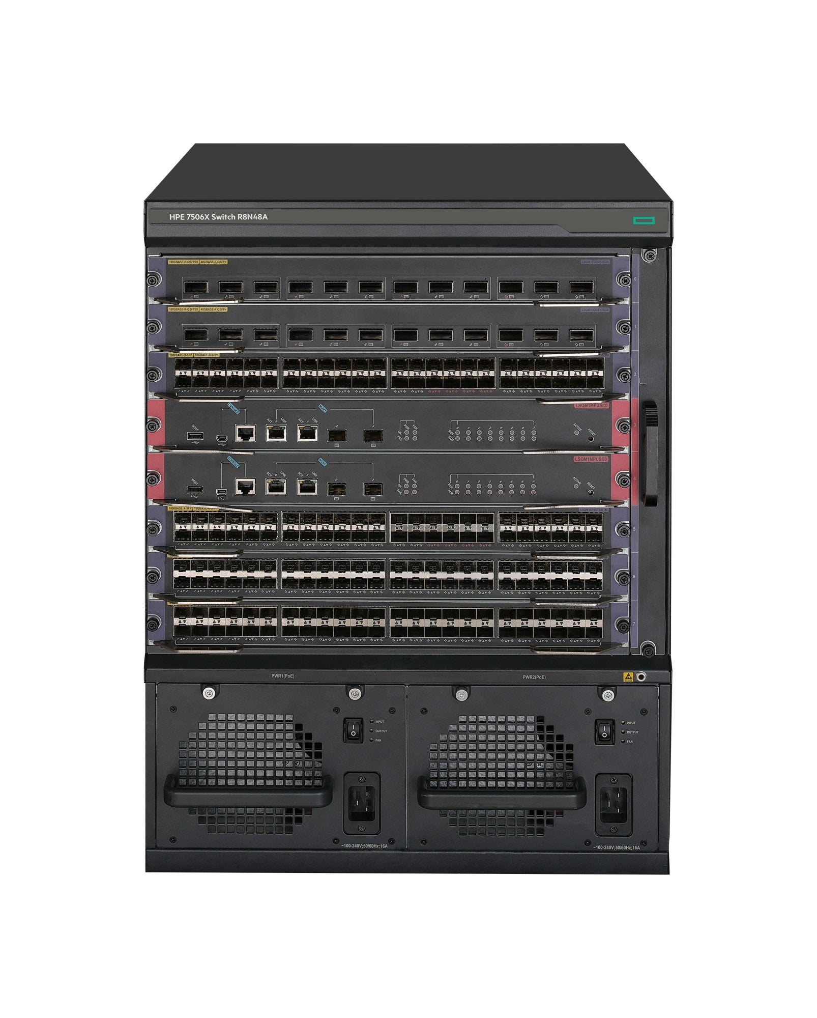 HPE R8N48A 6-slot modular chassis with Cisco 9300 switch ports